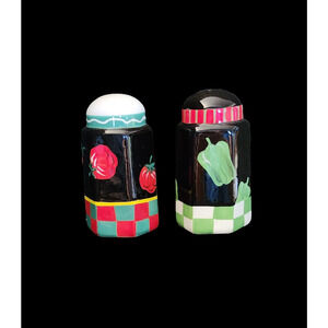 Bell Pepper Salt and Pepper Shakers by Coynes & Company